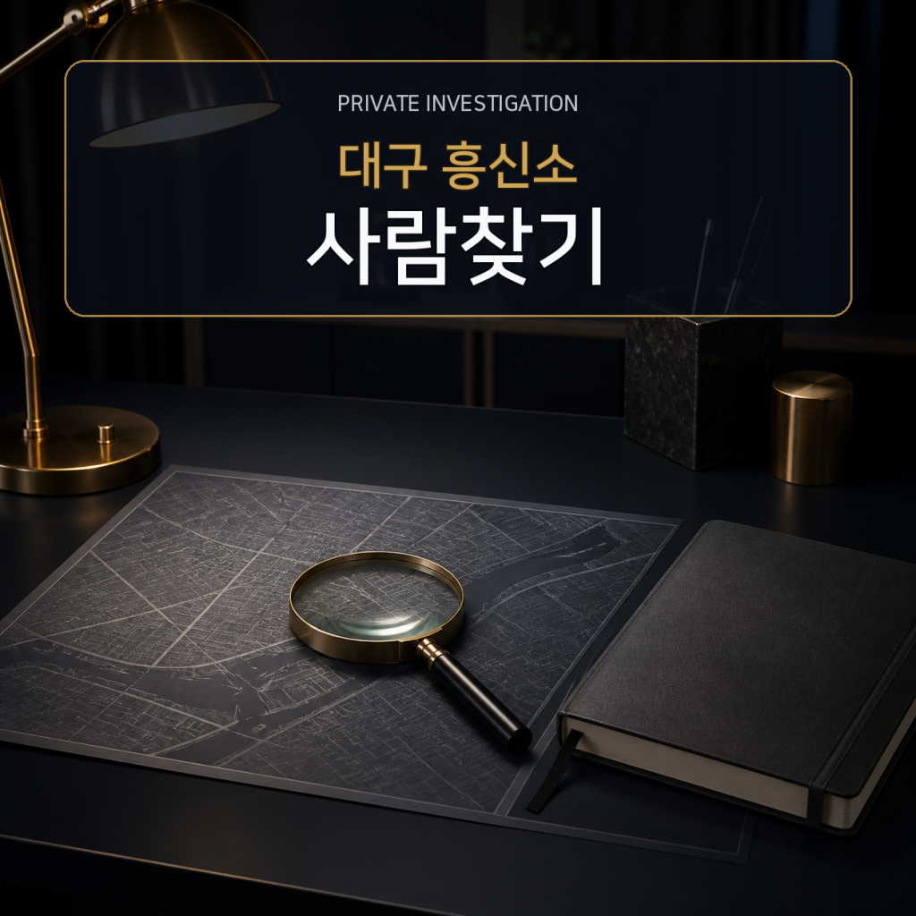 대구 사람찾기·소재파악 전문 흥신소