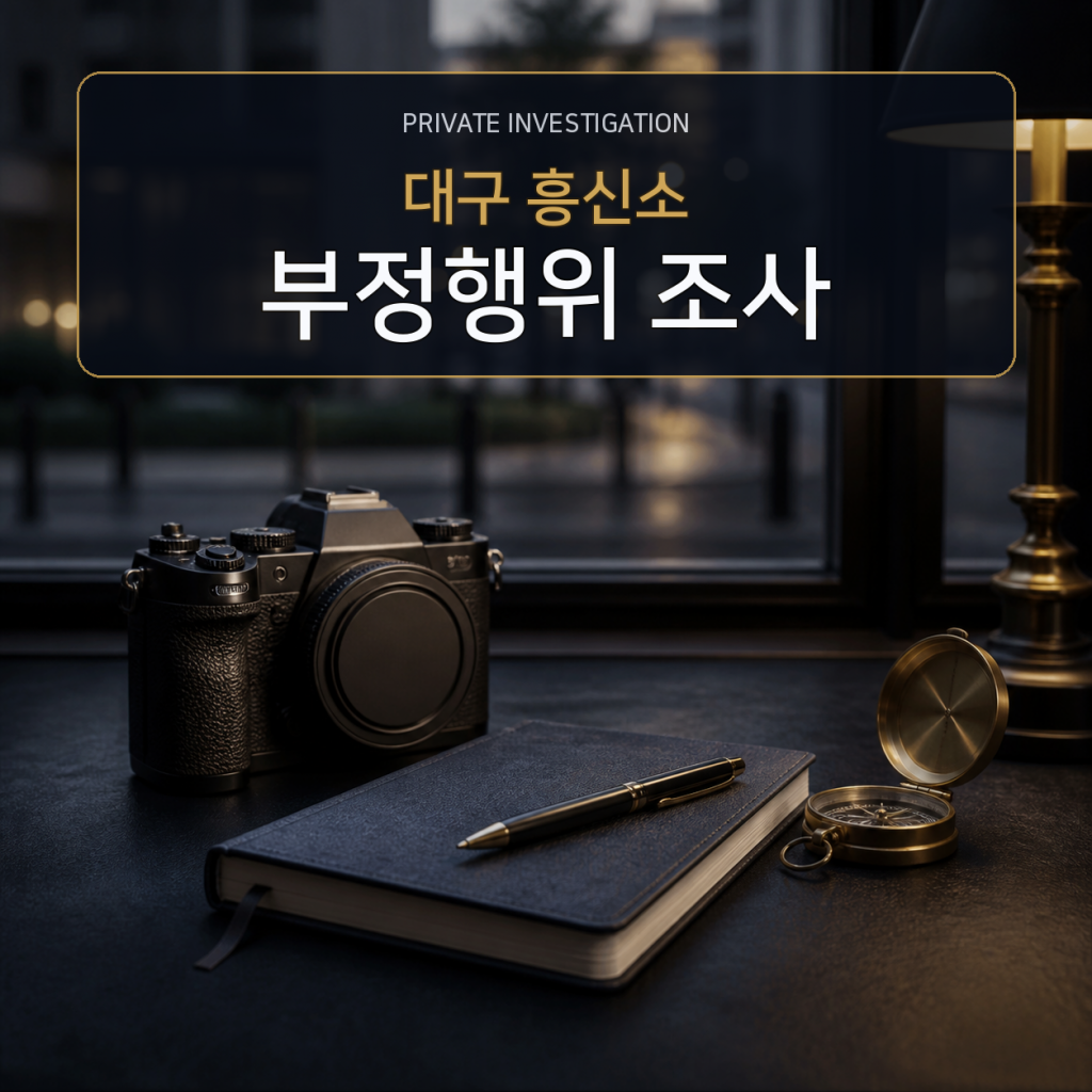 대구 부정행위 사실조사 전문 흥신소